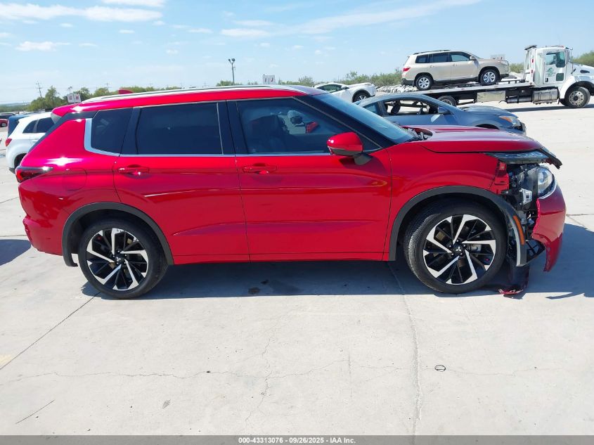 2022 Mitsubishi Outlander Sel 2.5 S-Awc/Sel Launch Edition S-Awc/Sel Special Edition S-Awc VIN: JA4J4VA85NZ009638 Lot: 43313076