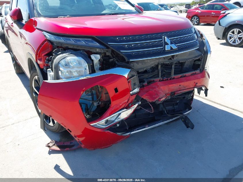 2022 Mitsubishi Outlander Sel 2.5 S-Awc/Sel Launch Edition S-Awc/Sel Special Edition S-Awc VIN: JA4J4VA85NZ009638 Lot: 43313076