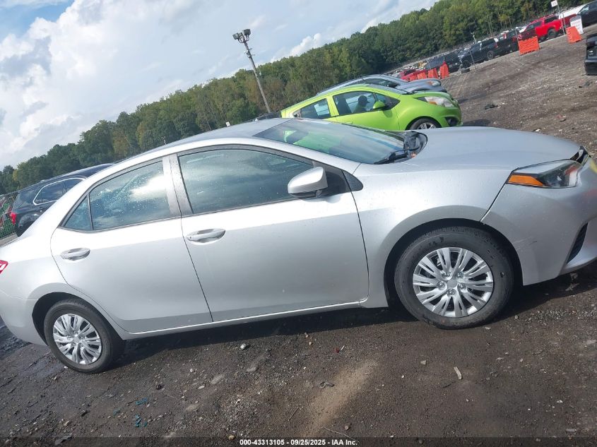 2014 Toyota Corolla L VIN: 5YFBURHE1EP134014 Lot: 43313105