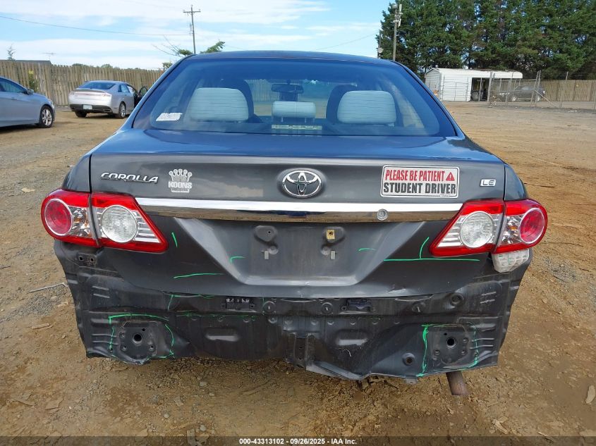 2011 Toyota Corolla Le VIN: 2T1BU4EE6BC728021 Lot: 43313102