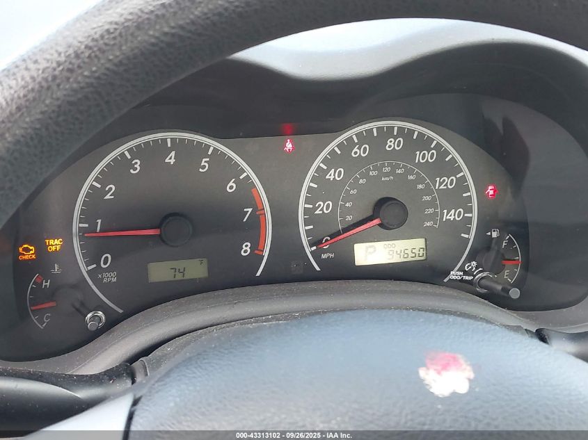 2011 Toyota Corolla Le VIN: 2T1BU4EE6BC728021 Lot: 43313102