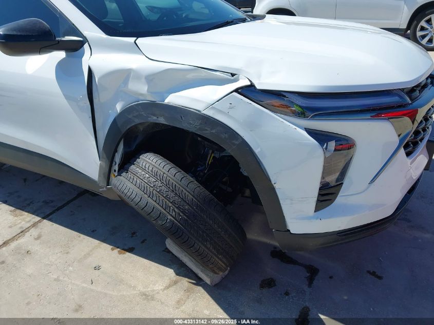 2025 Chevrolet Trax Fwd 2Rs VIN: KL77LJEP6SC320195 Lot: 43313142