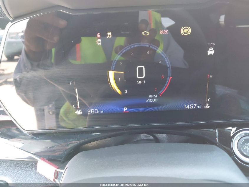 2025 Chevrolet Trax Fwd 2Rs VIN: KL77LJEP6SC320195 Lot: 43313142