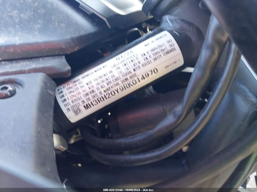 2024 Yamaha Mt-03 VIN: MH3RH20Y9RK014970 Lot: 43313144