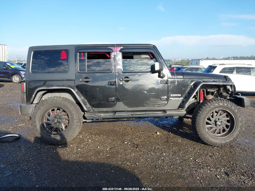 2015 Jeep Wrangler Unlimited Sport VIN: 1C4HJWDGXFL701386 Lot: 43313146