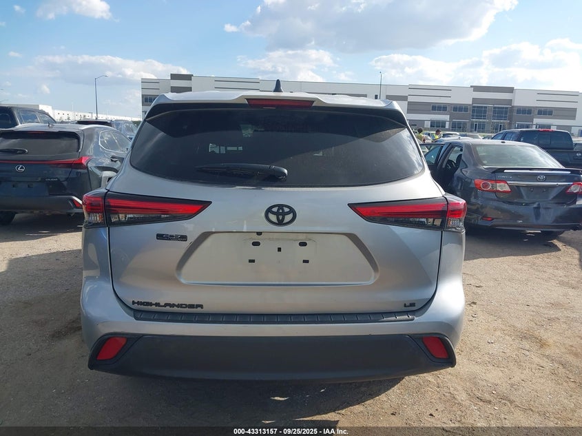 2022 TOYOTA HIGHLANDER LE 5TDZZRAH3NS139405