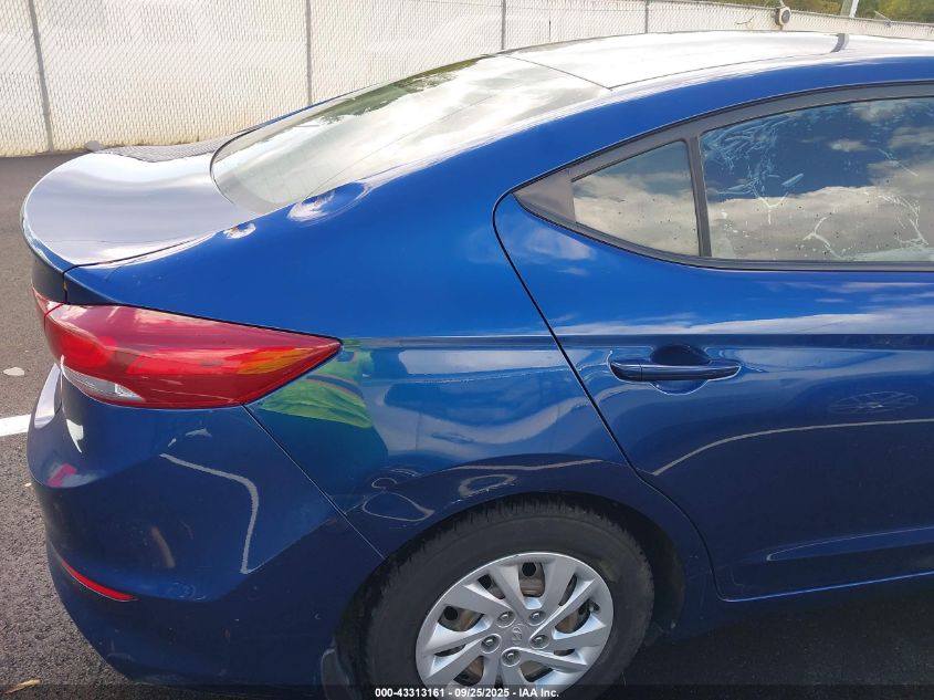 2018 Hyundai Elantra Se VIN: 5NPD74LF7JH299995 Lot: 43313161