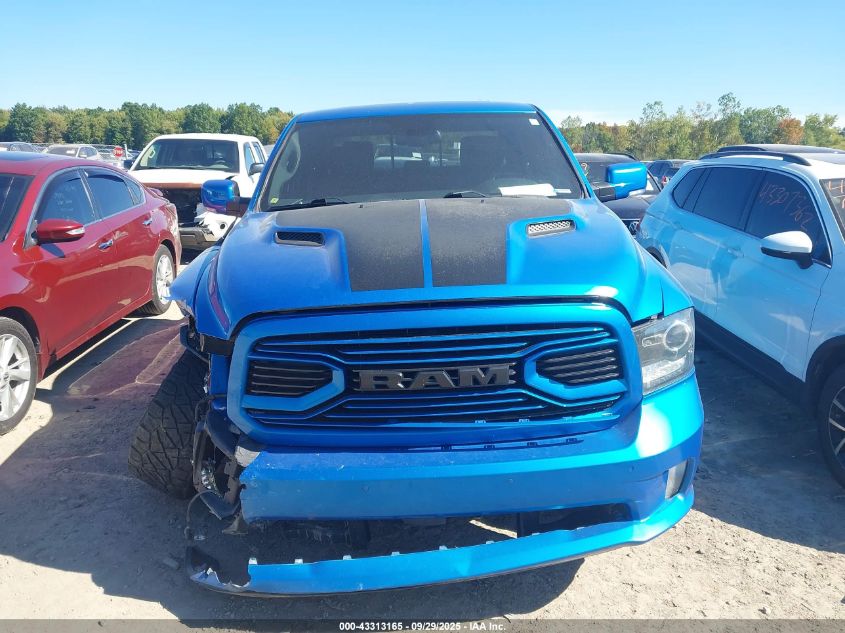 2018 Ram 1500 Sport 4X4 5'7 Box VIN: 1C6RR7MT1JS227706 Lot: 43313165