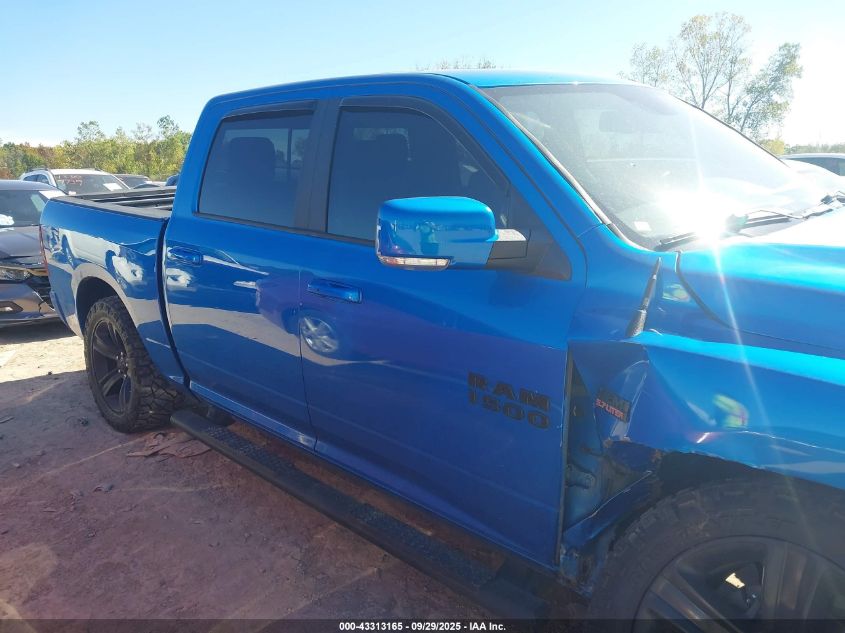 2018 Ram 1500 Sport 4X4 5'7 Box VIN: 1C6RR7MT1JS227706 Lot: 43313165