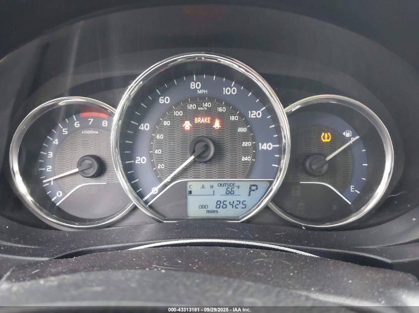 2016 Toyota Corolla Le VIN: 2T1BURHE3GC553937 Lot: 43313181