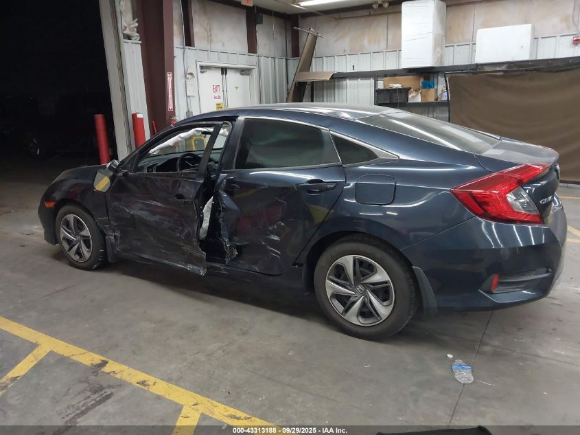 2019 Honda Civic Lx VIN: 19XFC2F60KE034491 Lot: 43313188