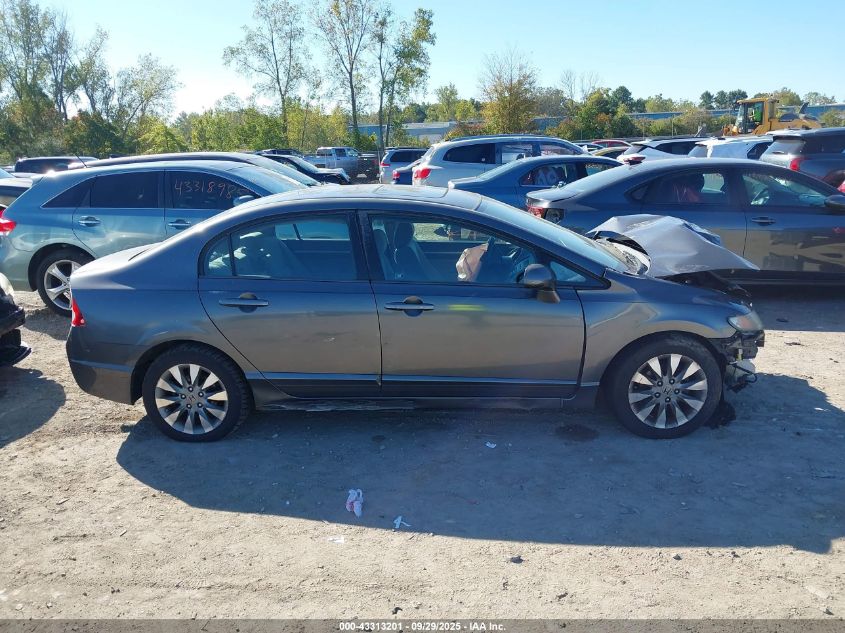 2009 Honda Civic Ex VIN: 2HGFA168X9H533249 Lot: 43313201