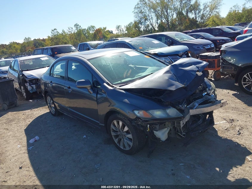 2HGFA168X9H533249 2009 Honda Civic Ex auction photo 1
