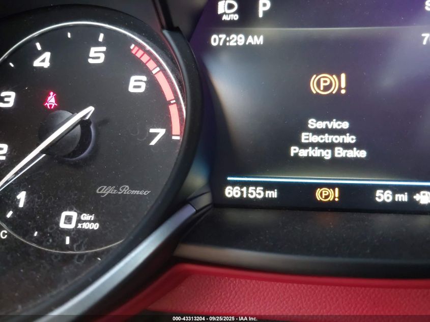 2019 Alfa Romeo Stelvio Rwd VIN: ZASPAJAN4K7C70488 Lot: 43313204