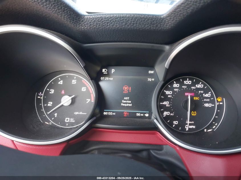 2019 Alfa Romeo Stelvio Rwd VIN: ZASPAJAN4K7C70488 Lot: 43313204