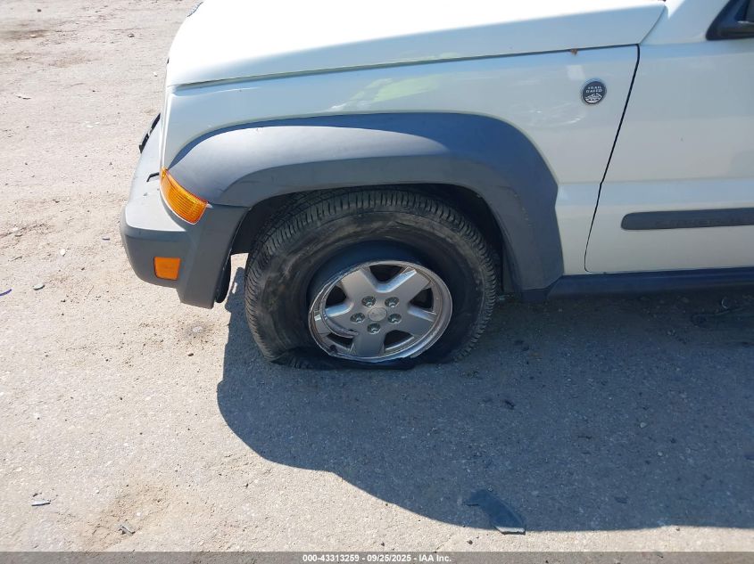 2007 Jeep Liberty Sport VIN: 1J4GL48K87W611561 Lot: 43313259