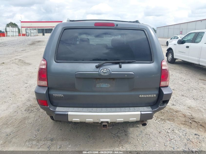 2005 Toyota 4Runner Sr5 Sport V6 VIN: JTEZU14R050055089 Lot: 43313269
