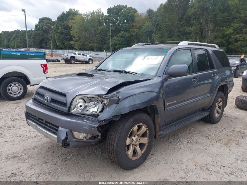 2005 Toyota 4Runner Sr5 Sport V6 VIN: JTEZU14R050055089 Lot: 43313269