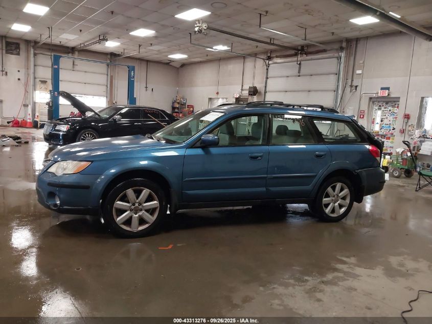 2008 Subaru Outback 2.5I Limited/2.5I Limited L.l. Bean Edition VIN: 4S4BP62C787325239 Lot: 43313276