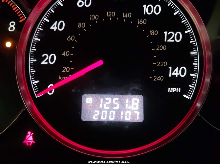 2008 Subaru Outback 2.5I Limited/2.5I Limited L.l. Bean Edition VIN: 4S4BP62C787325239 Lot: 43313276