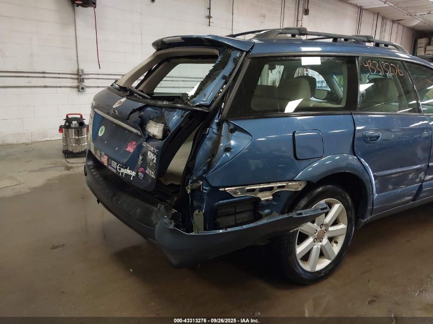 2008 Subaru Outback 2.5I Limited/2.5I Limited L.l. Bean Edition VIN: 4S4BP62C787325239 Lot: 43313276