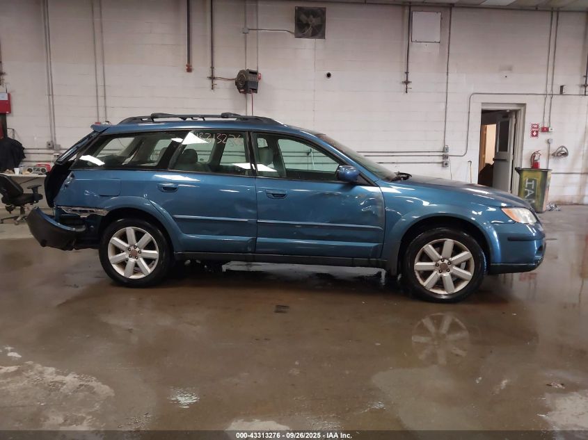 2008 Subaru Outback 2.5I Limited/2.5I Limited L.l. Bean Edition VIN: 4S4BP62C787325239 Lot: 43313276