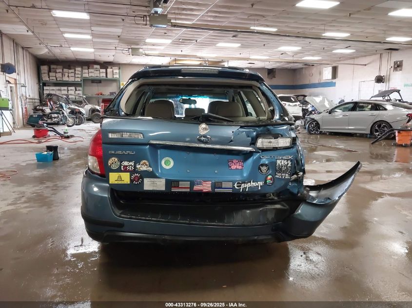 2008 Subaru Outback 2.5I Limited/2.5I Limited L.l. Bean Edition VIN: 4S4BP62C787325239 Lot: 43313276