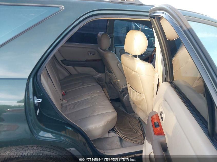 2002 Lexus Rx 300 VIN: JTJHF10U020237226 Lot: 43313320