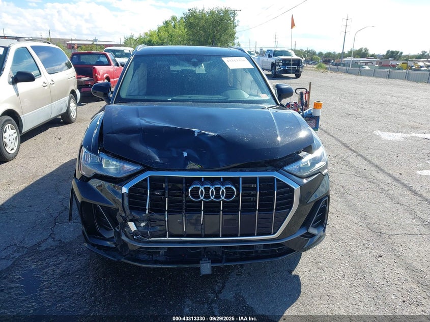 2022 AUDI Q3 PREMIUM 45 TFSI S LINE QUATTRO TIPTRONIC WA1DECF31N1108452