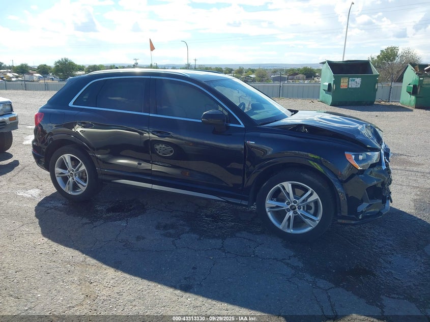 2022 AUDI Q3 PREMIUM 45 TFSI S LINE QUATTRO TIPTRONIC WA1DECF31N1108452