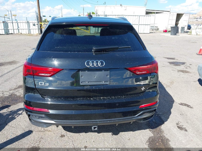 2022 AUDI Q3 PREMIUM 45 TFSI S LINE QUATTRO TIPTRONIC WA1DECF31N1108452