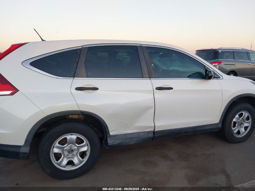 2014 Honda Cr-V Lx VIN: 5J6RM3H38EL039205 Lot: 43313346