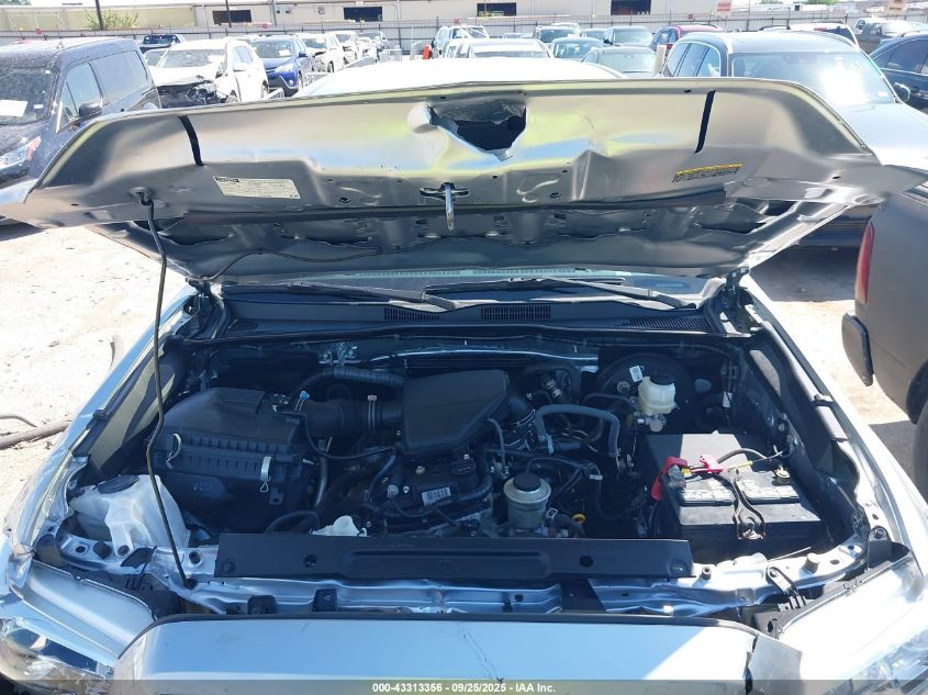 2022 Toyota Tacoma Sr VIN: 3TYAX5GN6NT040607 Lot: 43313356