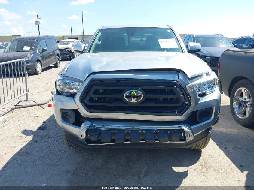 2022 Toyota Tacoma Sr VIN: 3TYAX5GN6NT040607 Lot: 43313356