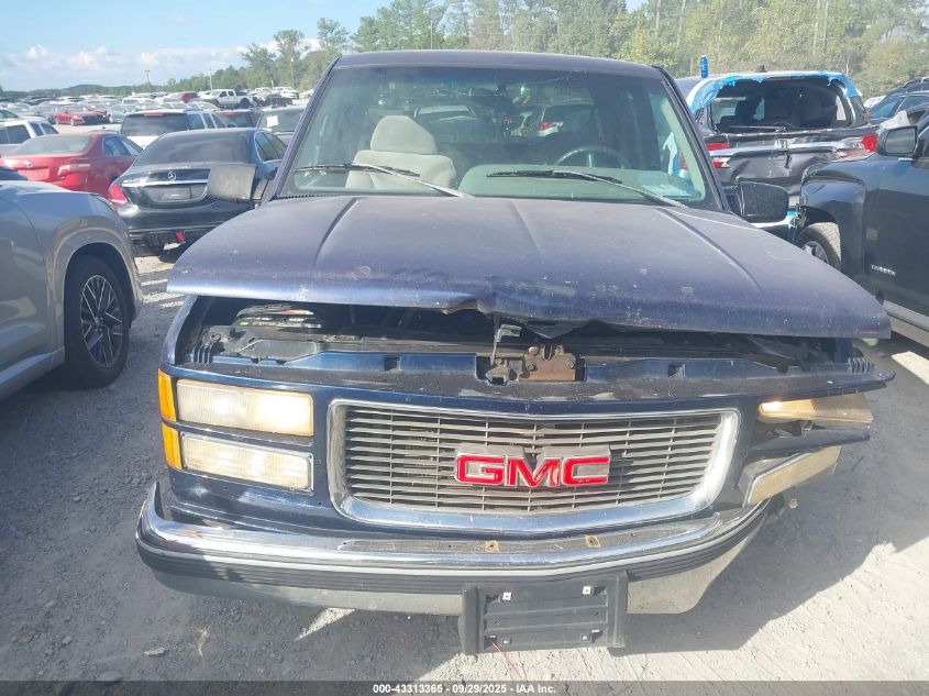 1995 GMC Sierra C1500 VIN: 2GTEC19K2S1553540 Lot: 43313365