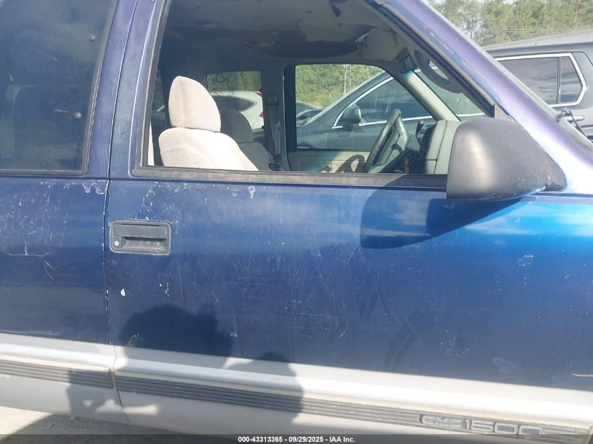 1995 GMC Sierra C1500 VIN: 2GTEC19K2S1553540 Lot: 43313365