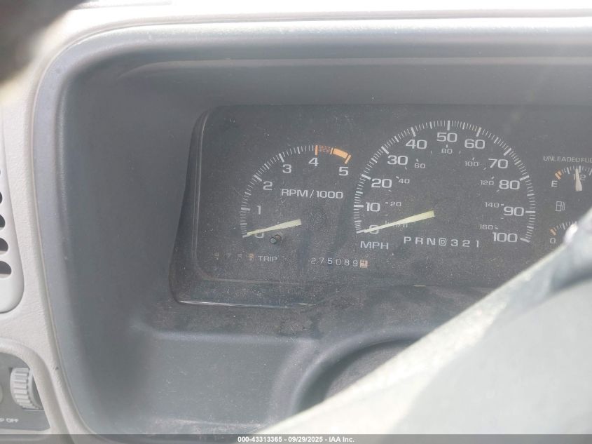 1995 GMC Sierra C1500 VIN: 2GTEC19K2S1553540 Lot: 43313365