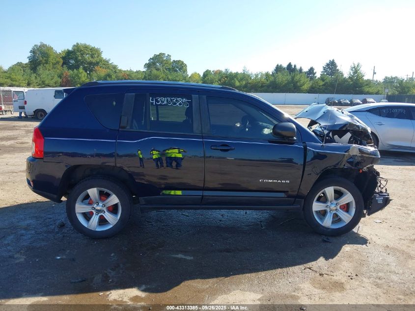 2012 Jeep Compass Sport VIN: 1C4NJCBB7CD605889 Lot: 43313385
