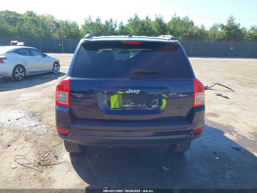 2012 Jeep Compass Sport VIN: 1C4NJCBB7CD605889 Lot: 43313385