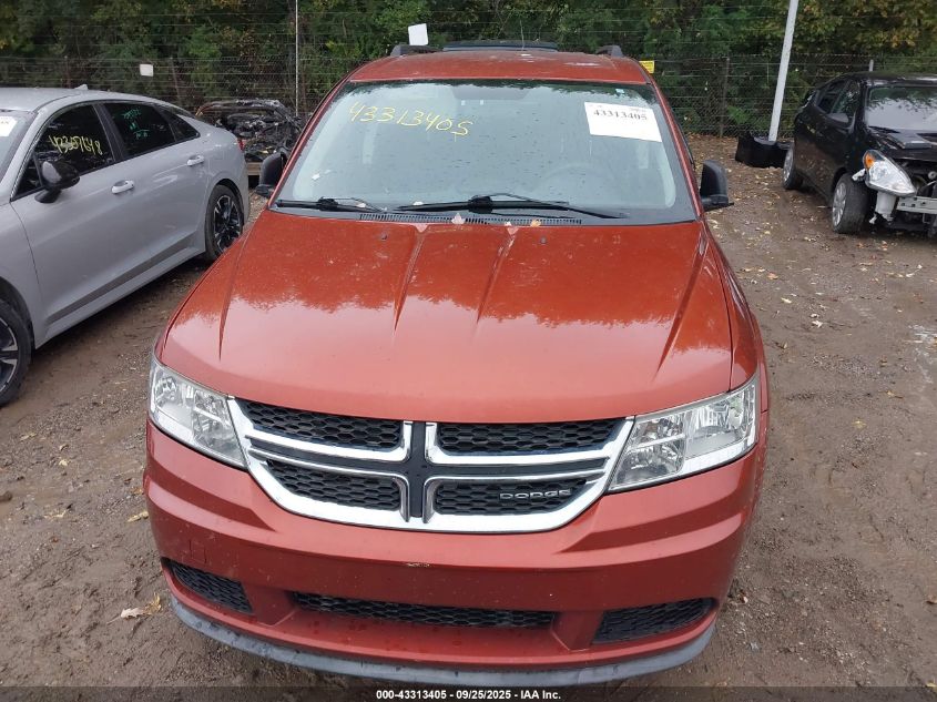 2012 Dodge Journey Se/Avp VIN: 3C4PDCAB8CT255815 Lot: 43313405