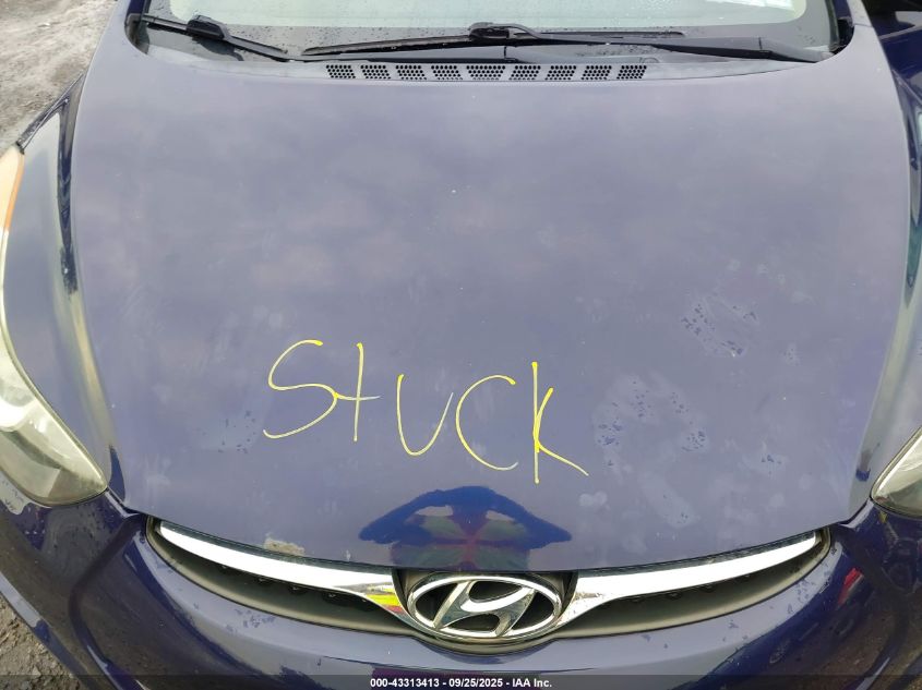 2013 Hyundai Elantra Gls VIN: 5NPDH4AE9DH452954 Lot: 43313413