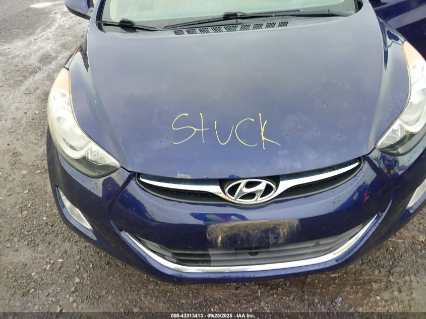 2013 Hyundai Elantra Gls VIN: 5NPDH4AE9DH452954 Lot: 43313413