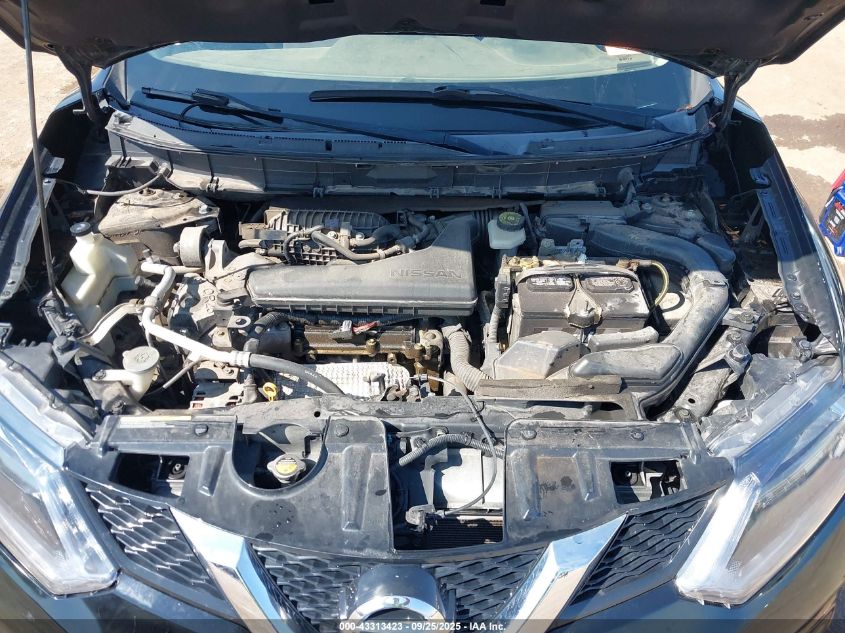 2015 Nissan Rogue Sv VIN: KNMAT2MT9FP502260 Lot: 43313423