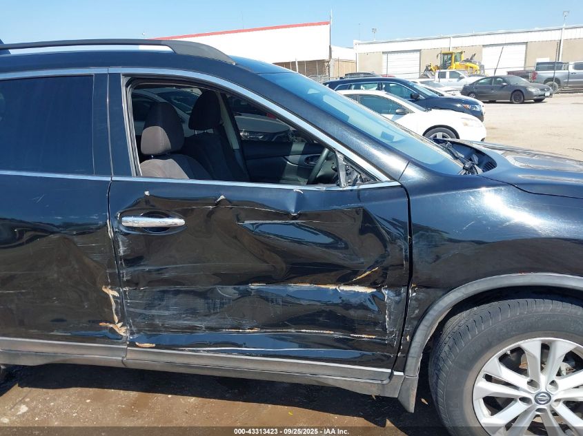 2015 Nissan Rogue Sv VIN: KNMAT2MT9FP502260 Lot: 43313423