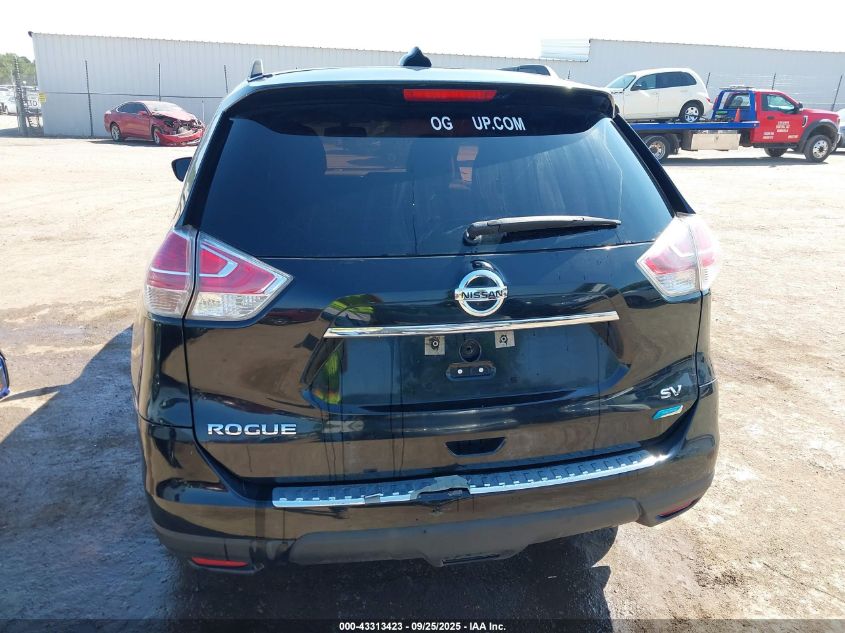 2015 Nissan Rogue Sv VIN: KNMAT2MT9FP502260 Lot: 43313423