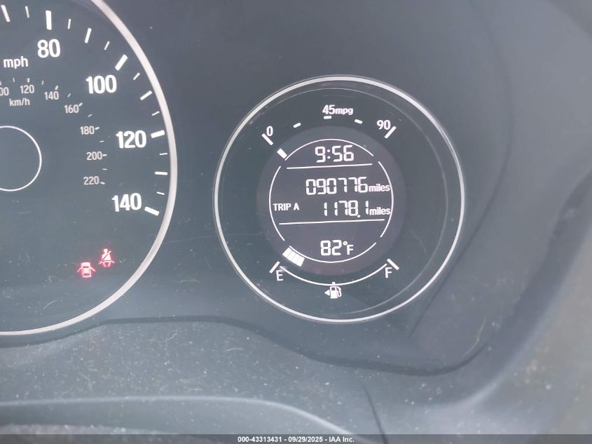 2017 Honda Hr-V Ex VIN: 3CZRU5H57HM707785 Lot: 43313431