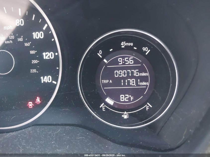 2017 Honda Hr-V Ex VIN: 3CZRU5H57HM707785 Lot: 43313431