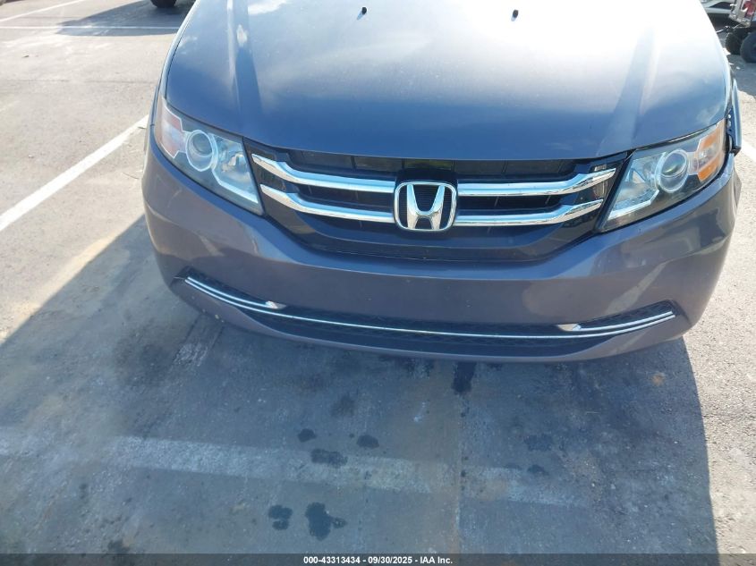 2015 Honda Odyssey Ex-L VIN: 5FNRL5H69FB088447 Lot: 43313434