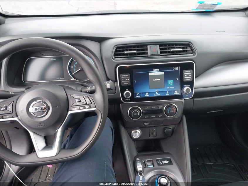 2022 NISSAN LEAF S 40 KWH - 1N4AZ1BV5NC564232