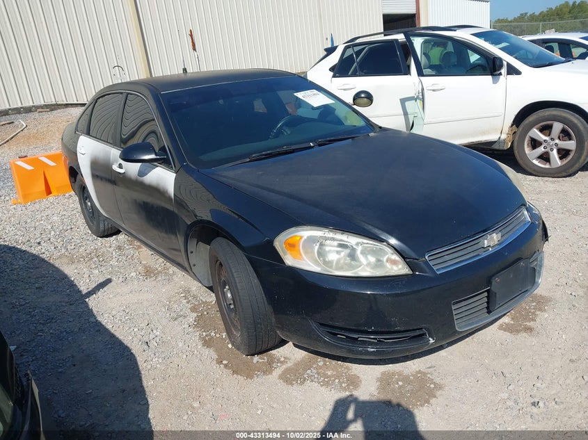 2G1WS55R379416836 2007 Chevrolet Impala Police auction photo 1